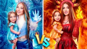 ГОРЯЧАЯ VS ХОЛОДНАЯ! ТРЕШ, бой века в бассейне и ребенок-ОГОНЬ! 🤯🔥 [02:00] [31:49] [1:10:48]