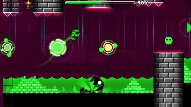 Прохождение уровня Deadlocked в Geometry Dash (Lite) смотреть онлайн