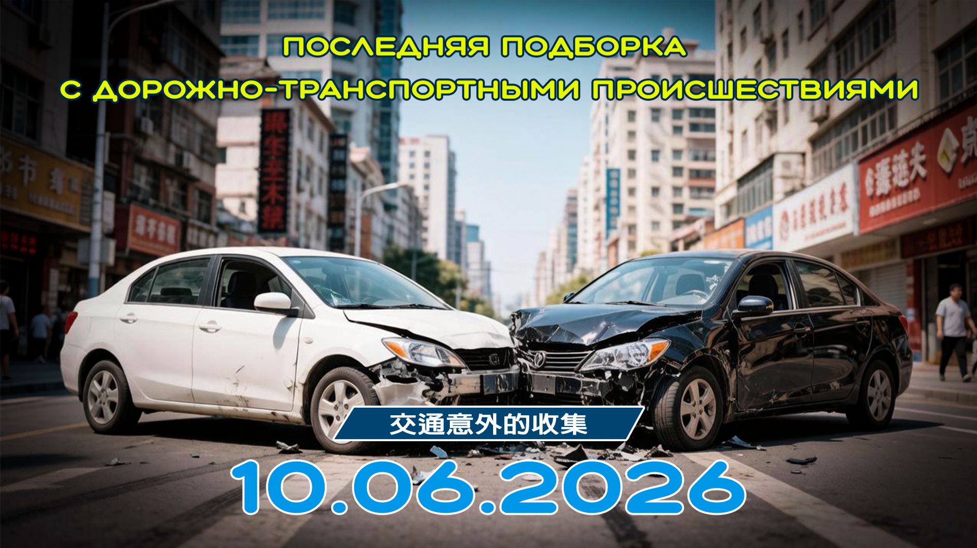 Последняя подборка ДТП 10.06.2026 смотреть онлайн
