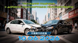 Последняя подборка ДТП 10.06.2026