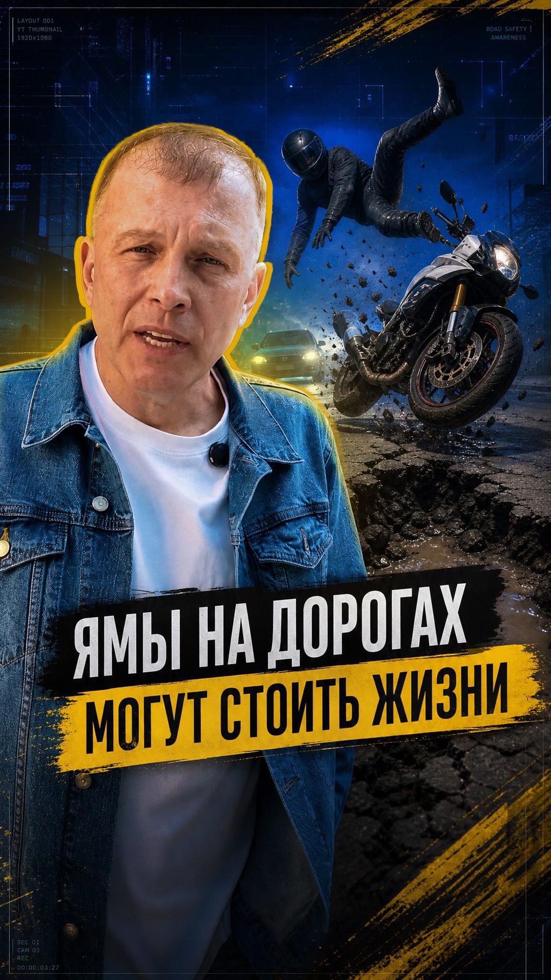 ЯМЫ НА ДОРОГАХ МОГУТ СТОИТЬ ЖИЗНИ