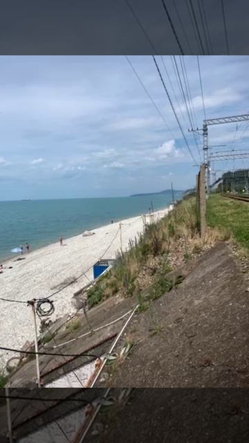 Чёрное море пустые пляжи