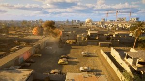 Штурм опорника на рынке в SQUAD