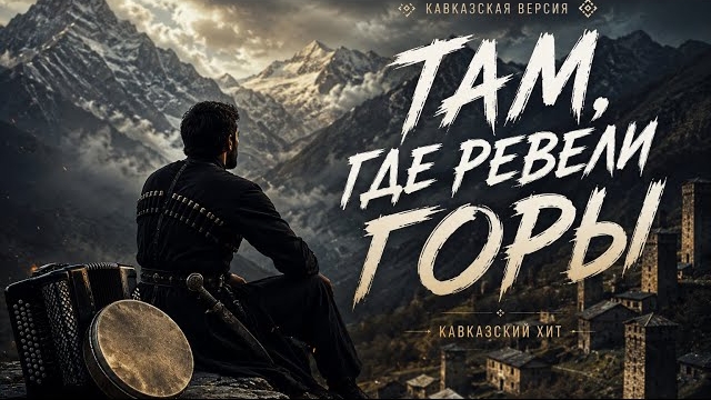 Там Где Ревели Горы — Кавказская Песня