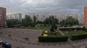 Таймлапс движнякового двора в Омске