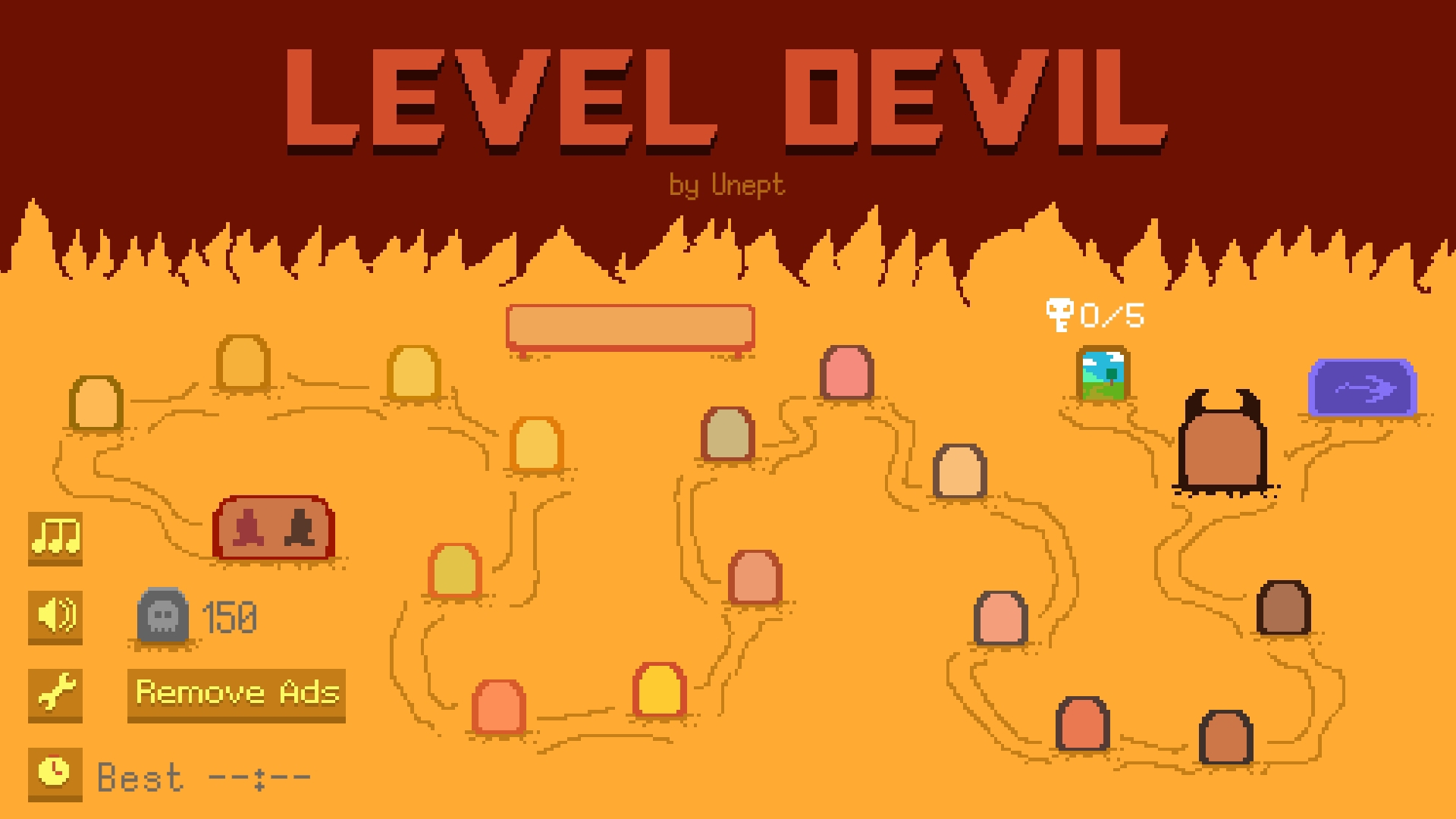Level devil — NOT A Troll game / 3.push