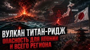 Вулкан Титан-Ридж - опасность для Японии и всего региона