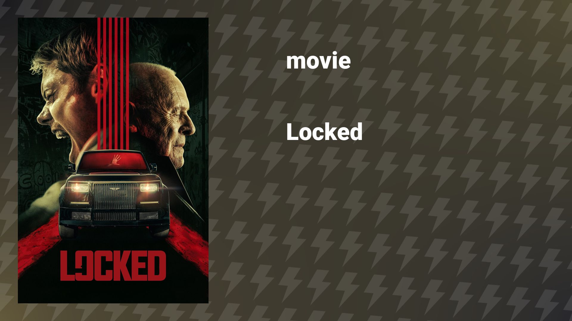 Locked (movie, 2025) смотреть онлайн