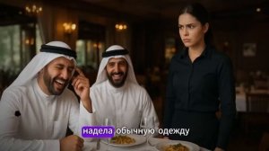 Шейх думал, что она ОБЫЧНАЯ официантка… ПОКА ОНА НЕ ОТВЕТИЛА НА АРАБСКОМ! 😱🔥