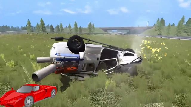 Безумие!!!Машинки Аварии 05