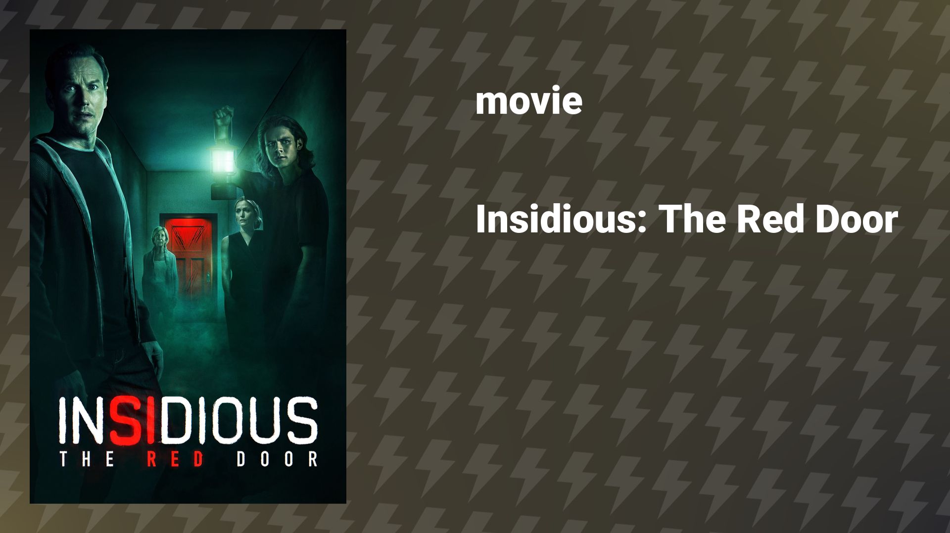Insidious: The Red Door (movie, 2023) смотреть онлайн