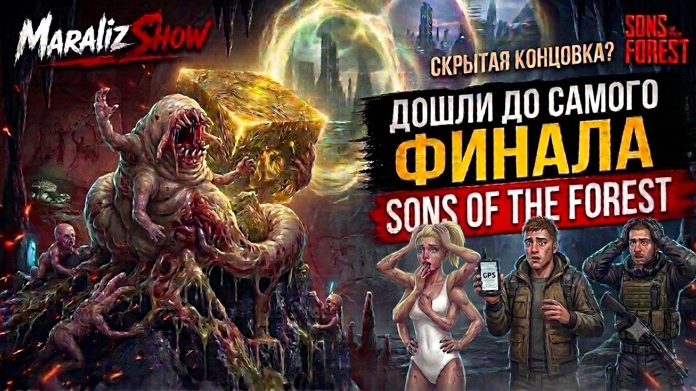 Финал игры Sons of the Forest! Часть 1 смотреть онлайн