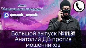 Большой выпуск №113! Анатолий ДВ против мошенников