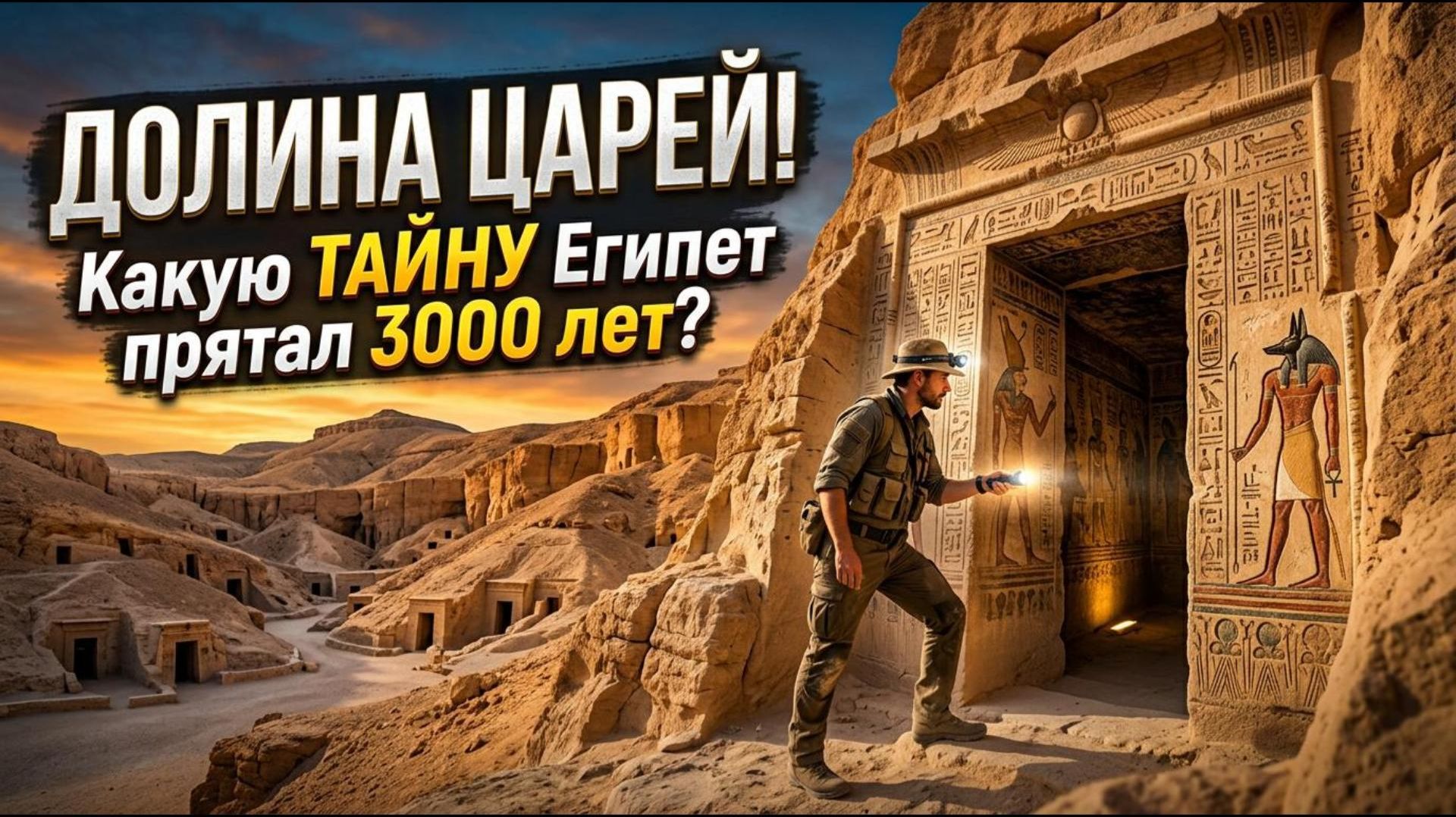 ДОЛИНА ЦАРЕЙ! Какую тайну Египет прятал под туристическими тропами 3000 лет? смотреть онлайн