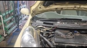У Nissan March моргает чек, троит двигатель выкидывает с диагностики, хитрость с катушками