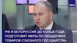 Минпромторг: РФ и Белоруссия подготовят меры по поддержке продвижения товаров СГ