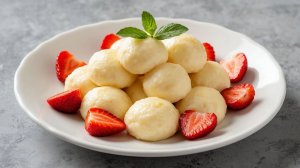 Ленивые вареники с творогом за 10 минут: быстрый и вкусный завтрак