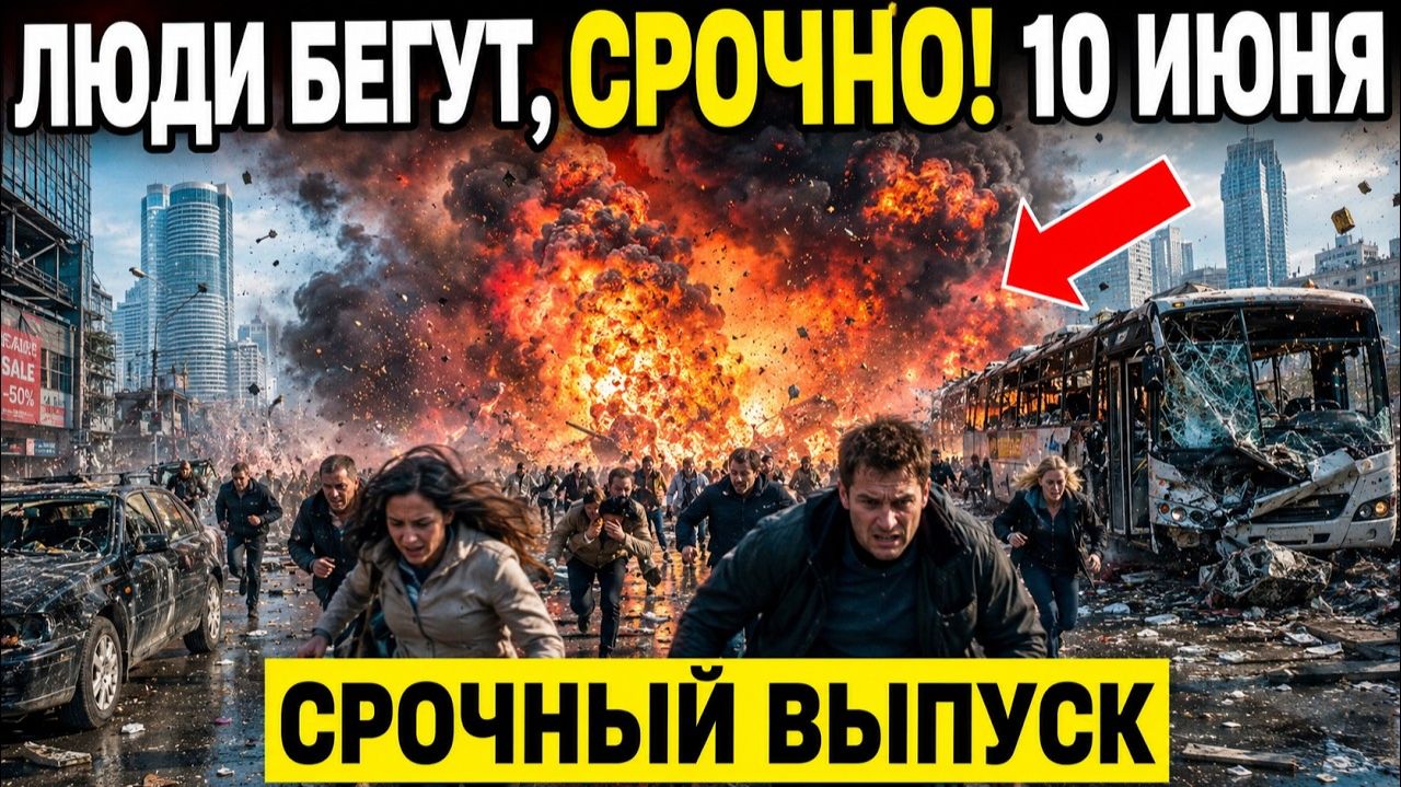 Новости Сегодня 10.06.2026 - ЧП❗ Взрыв газа в Дагестане❗ Потоп в Тюмени❗ Катаклизмы Мира❗ Россия❗
