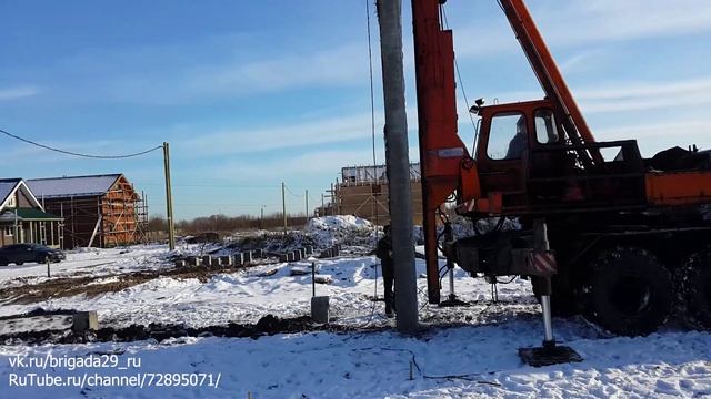 Как мы контролируем забивку свай. Технический надзор на объекте.