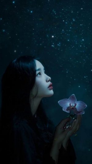 Orchid Spiral (蘭の螺旋). The song is in Japanese. Спираль орхидеи любви.