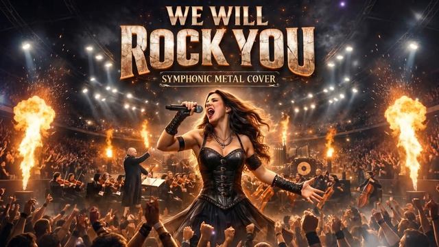 WE WILL ROCK YOU (Queen) - SYMPHONIC METAL COVER L Эпическая версия