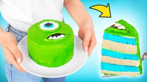 Торт как Майк Вазовски?! Ты захочешь это съесть 😱🎂