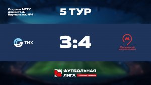 Обзор | 5 тур | Торговый дом ТМХ - Московский Метрополитен | Меркурий