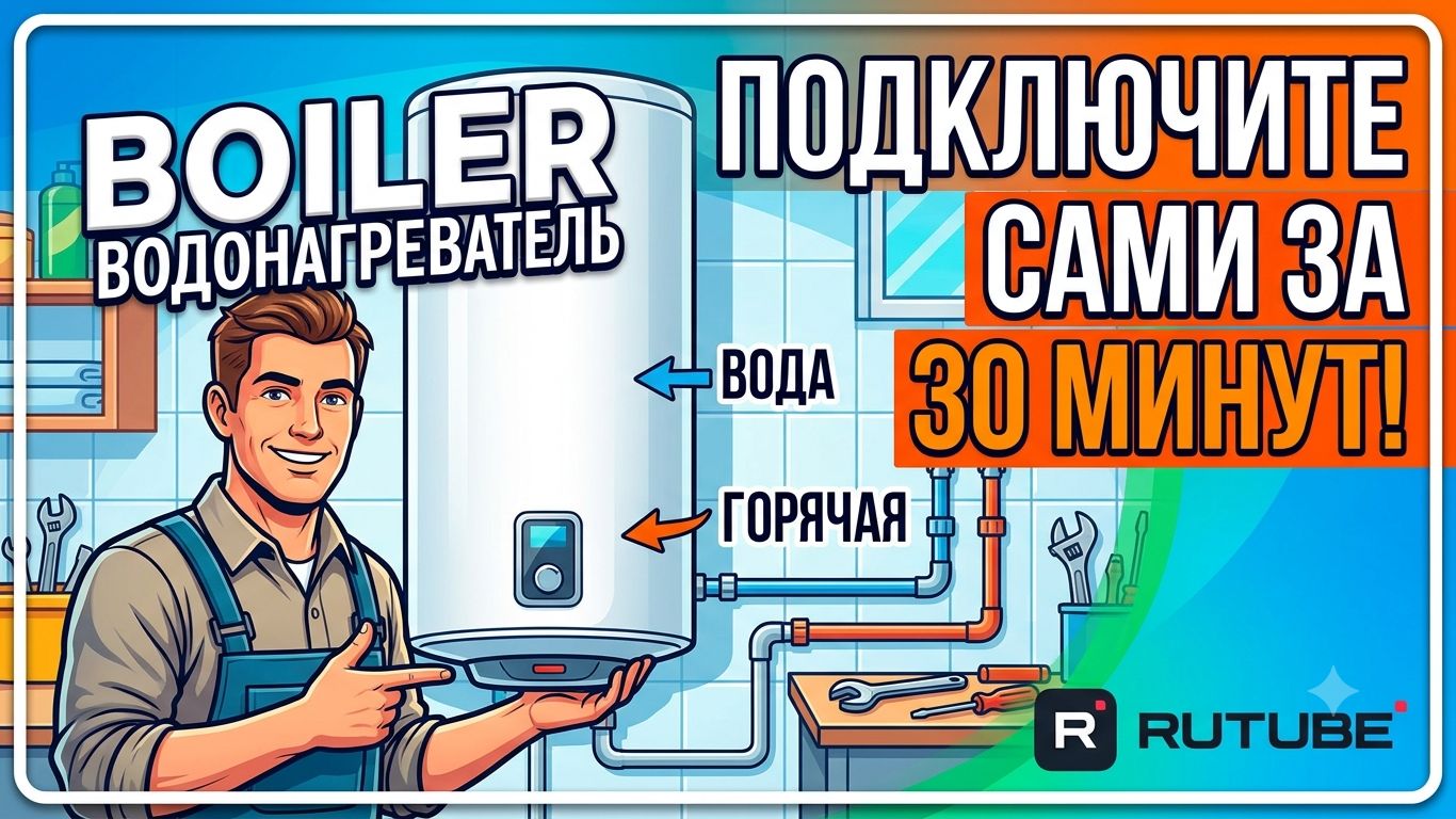 Как Подключить водонагреватель накопительный