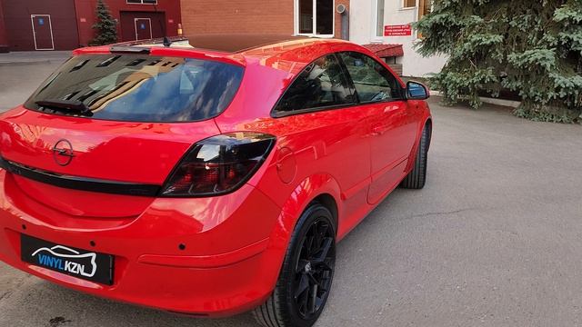 Opel Astra - сделали полировку, нанесли два слоя керамики — часть 2