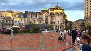Батуми весенняя прогулка по площади Европы фонтанам и красивым улицам города  🌸✨