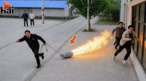 Моменты попавшие на камеру за секунду до катастрофы.