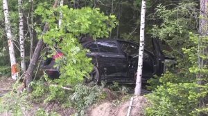 Автомобиль столкнулся с лосем в Ханты-Мансийском районе