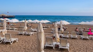 Дорога от пляжа до отеля Side Moon Palace 5*. Трансфер для гостей отеля. Отдых в Турции 2026. Сиде.