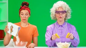 Кулинарный Челлендж# Я против Бабушки # Фантастические Кухонные Рецепты