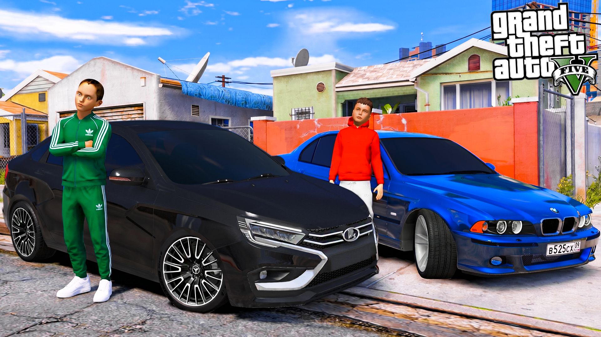 ОПЕРСКАЯ ЕЗДА В GTA 5 - СДЕЛАЛ ОПЕРСКУЮ ЛАДУ ВЕСТУ! ПОСТАВИЛ ДИСКИ ОТ МЕРСА НА LADA VESTA! 🌊ВОТЕР смотреть онлайн
