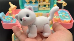 Салон красоты «Китти». Распаковка и Обзор ярких игрушек! Мультики для детей смотреть!
