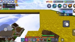 Играю в Скай блок (блокмен го) рассказываю о себе