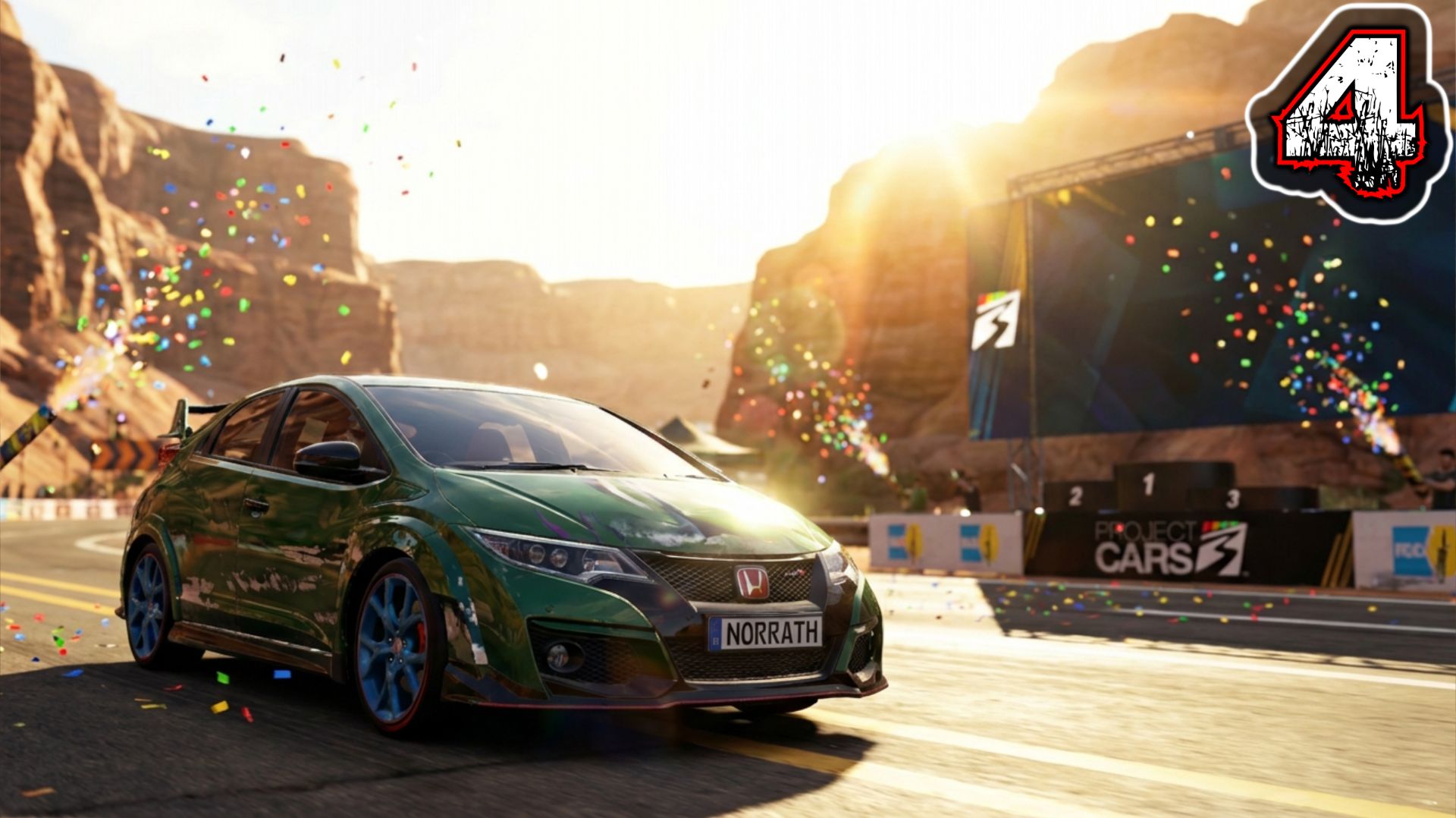 PROJECT CARS 3 #4 - Карьера: Canyon Run (Чемпионат)[2016 Honda Civic Type R]