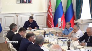 Врио главы Дагестана Фёдор Щукин провел заседание Совета безопасности