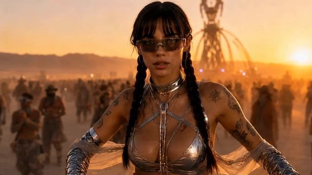 DJ-сет Burning Man - Атмосферный мелодичный техно-микс. смотреть онлайн