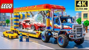 Собираем автоматическую стиральную машину LEGO Technic! | Забавный эксперимент Lego