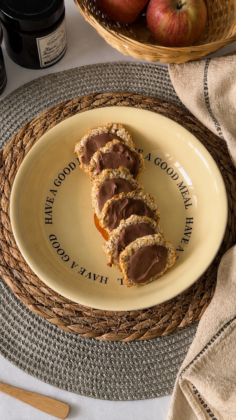 печенье - райское наслаждение 🥥🍌