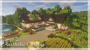 [Minecraft] 🌼✨Урок по созданию эстетичного коттеджа / Cottagecore / Набор ресурсов