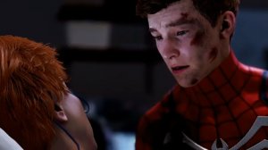 Человек-Паук прощается с тётей Мэй (видеоигра) Marvel's SPIDER-MAN ps4