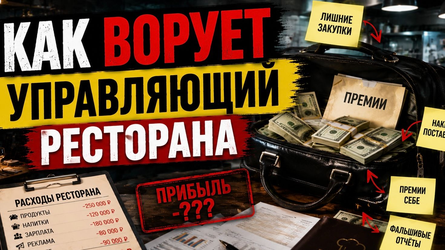 Как ворует управляющий ресторана смотреть онлайн