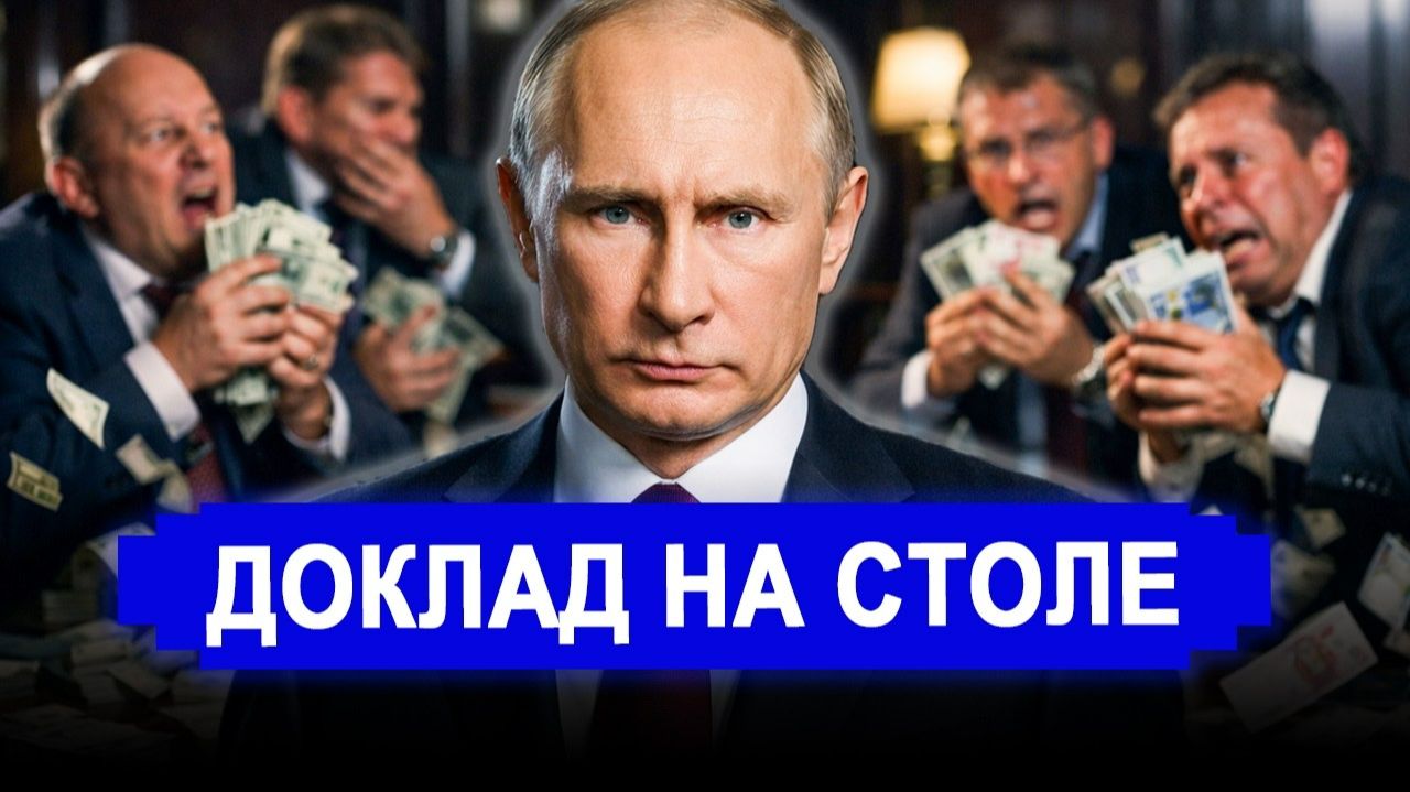 Доклад на столе у Путина.. Минобороны больше не доверяю. СВР суету наводит? смотреть онлайн