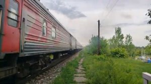 Тэп70 с новой окраской с рейсом Москва Анапа
