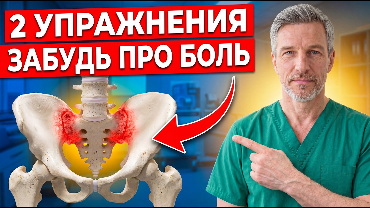 НАДОЕЛА БОЛЬ В ПОЯСНИЦЕ? ПАРУ УПРАЖНЕНИЙ И БОЛЬ УЙДЕТ НАВСЕГДА