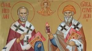 Молебен разным святым. Свято-Троицкий Александра Свирского монастырь.