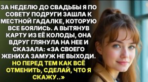 Перед свадьбой гадалка сказала: «Замуж за него нельзя»… Но сперва сделай это!